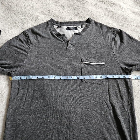 HUDSON Men's Long Sleeve Lounge Shirt Size L - Picture 9 of 11
